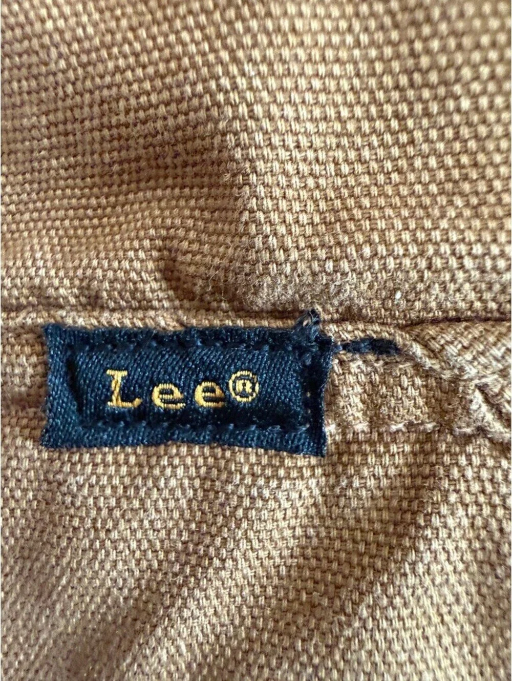 Lee Premium Select XL Brown Sherpa Lined Canvas Workwear Vest Ranch